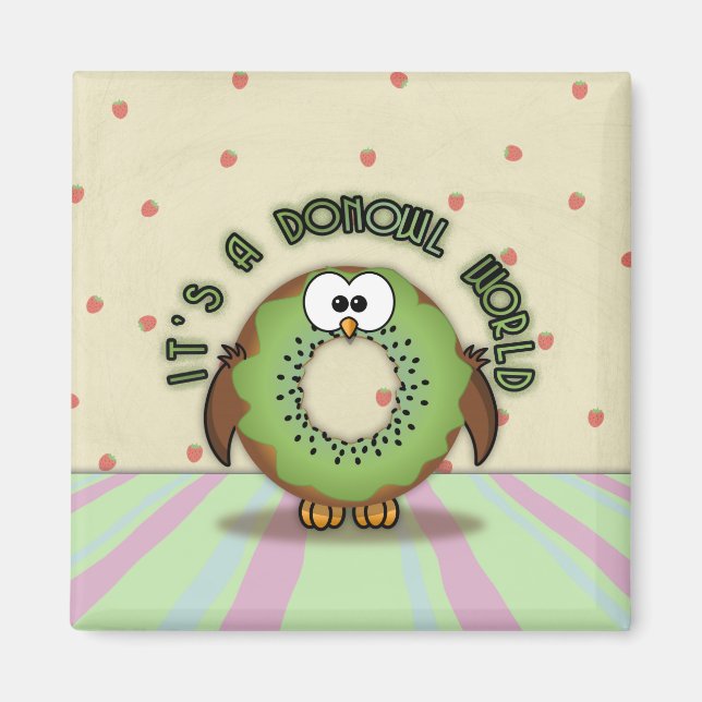 Aimant kiwi donowl (Devant)
