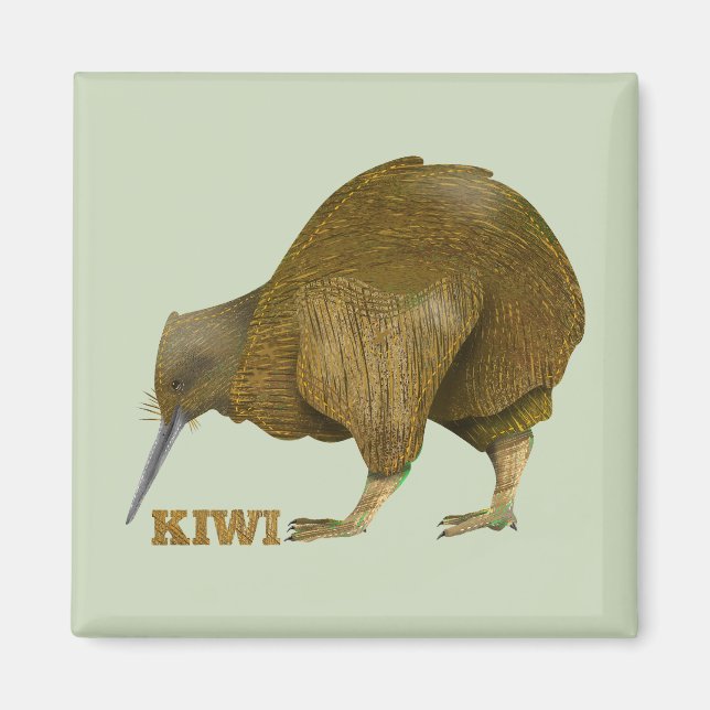 Aimant Kiwi N.Z. Bird (Devant)