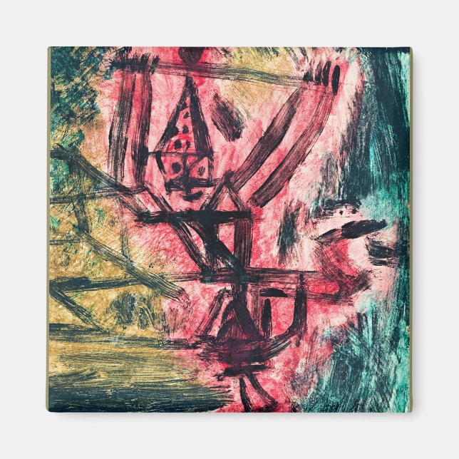 Aimant Klee - Clown de feu (Devant)