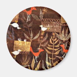 Aimant Klee - Jardin des oiseaux