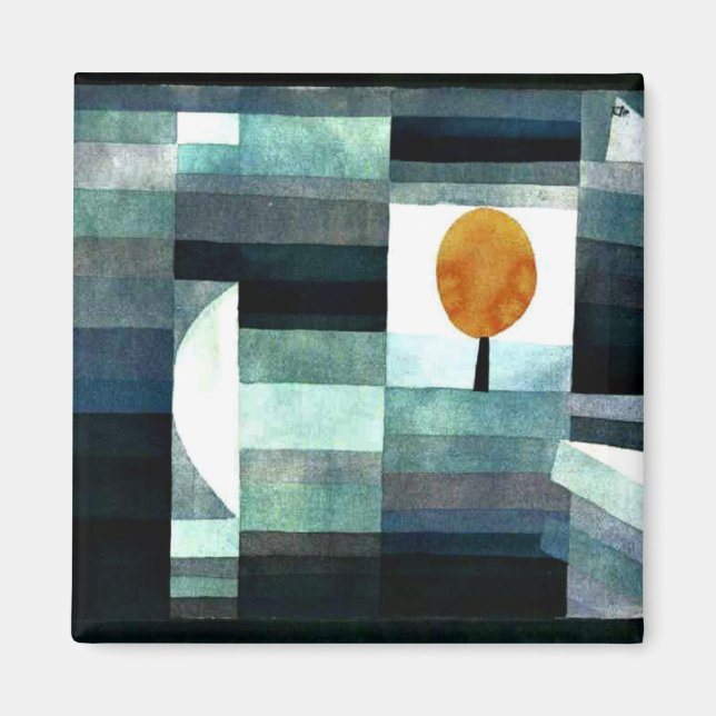 Aimant Klee - Le messager de l'automne (Devant)