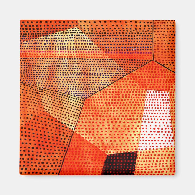 Aimant Klee - Modèle 106, Polyphonie en couleur (Devant)