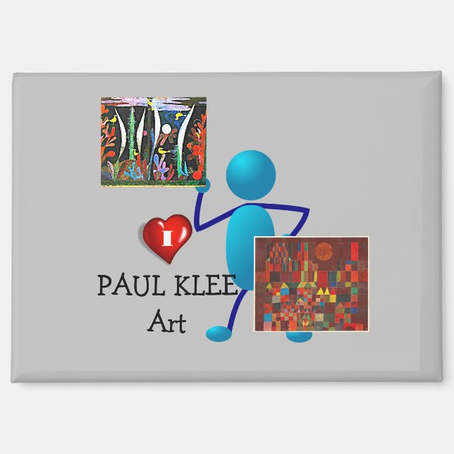 Aimant Klee - Paul Klee Art (Recto)