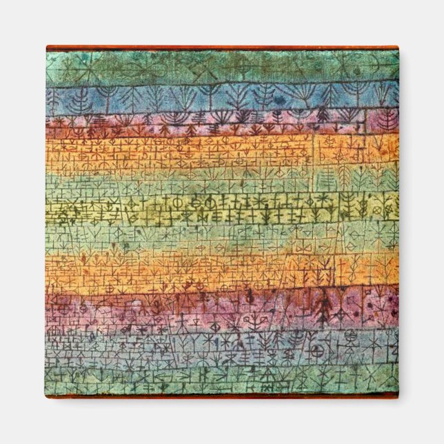 Aimant Klee - Pépinière d'arbres (Devant)