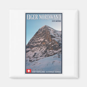 Aimant Kleine Scheidegg - le mur du nord de l'Eiger
