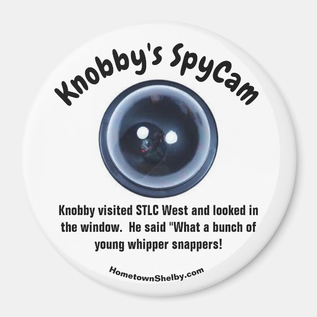 Aimant Knobby a visité STLC West (Devant)