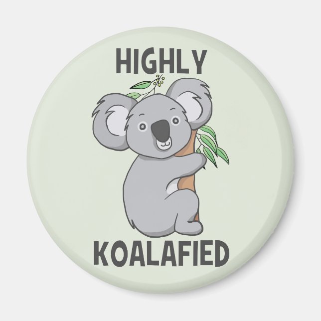 Aimant Koala hautement Koalafied (Devant)