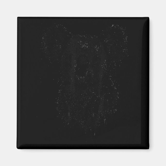 Aimant Koala Ink Art Australian Wildlife Rtrait Nge Koala (Devant)
