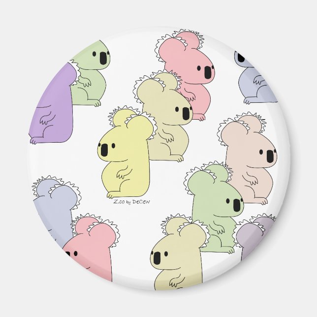 Aimant koala mob multi-aimant (Devant)