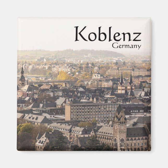 Aimant Koblenz Allemagne Souvenir (Devant)