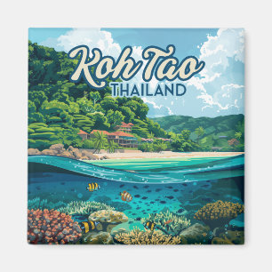 Aimant Koh Tao Thaïlande Asie Plage de plongée sous-marin