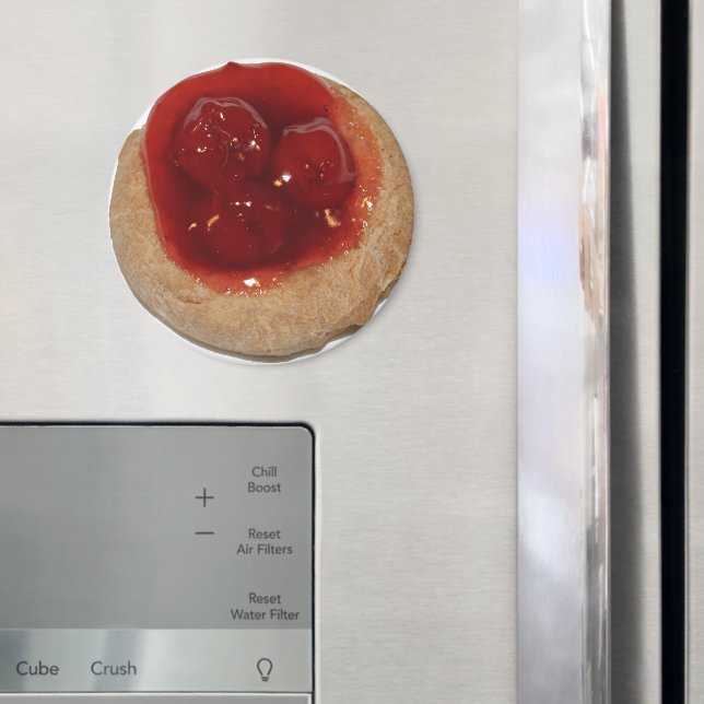 Aimant Kolache Cerise (In situ (réfrigérateur))