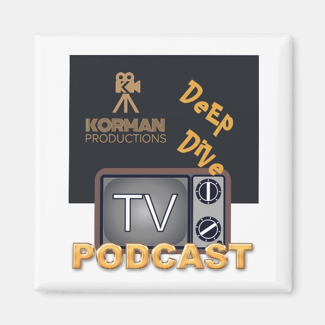 Aimant Korman Productions Deep Dive TV Podcast (Devant)