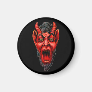 Aimant Krampus de culture vintage