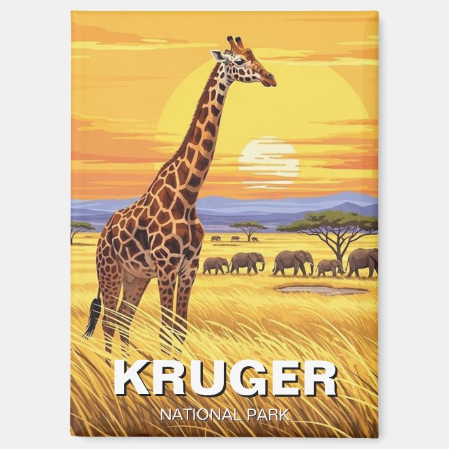 Aimant Kruger National Park South Africa (Recto)