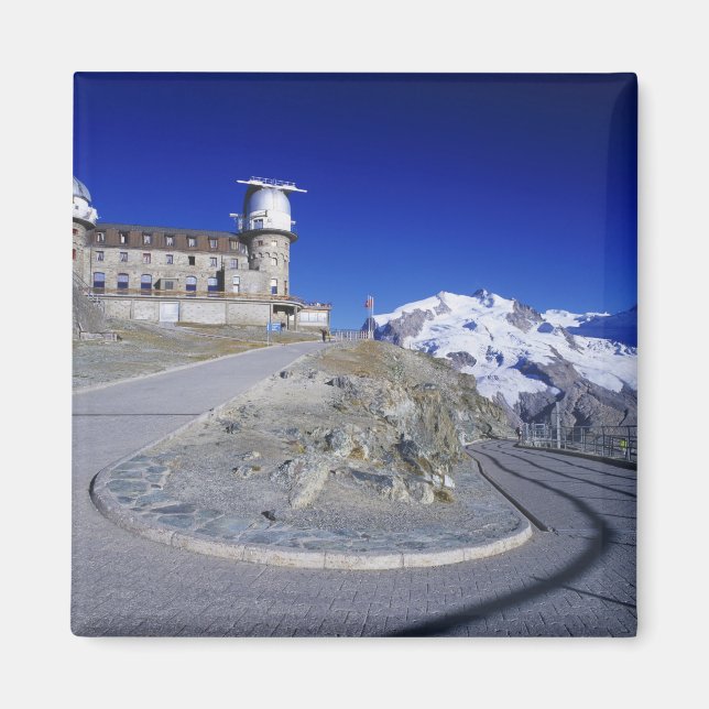 Aimant Kulm hotel and trail, Gornergrat, Zermatt, (Devant)