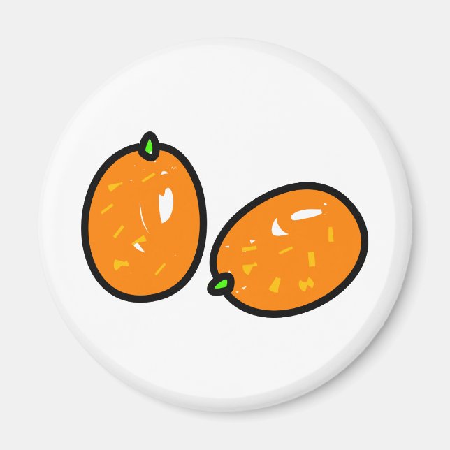 Aimant Kumquat (Devant)