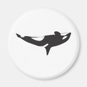 Aimant La baleine à l'envers