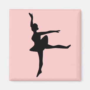 Aimant La ballerine rougissent dessus