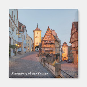 Aimant La Bavière, der Tauber d'ob de Rothenburg