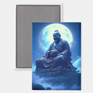 Aimant La Bénédiction de la Lune sur la Statue Céleste