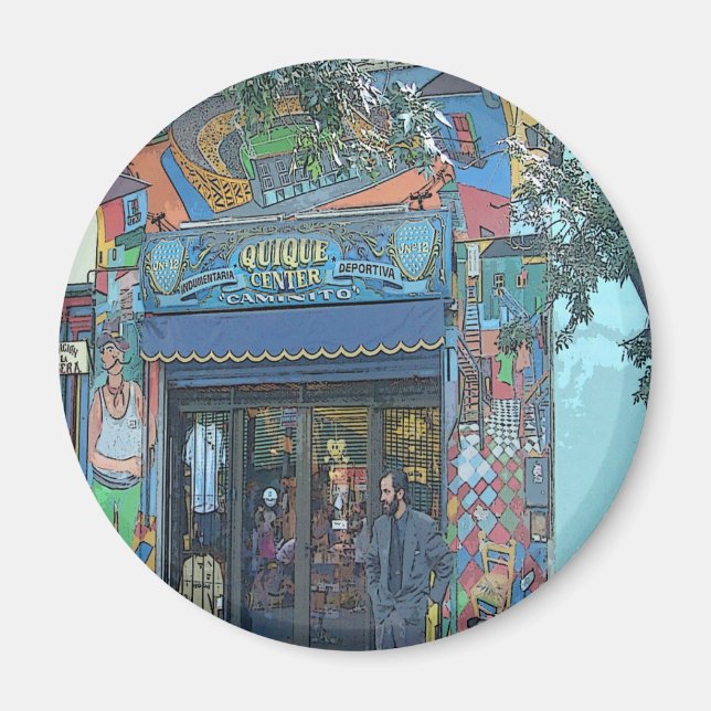 Aimant La Boca - Buenos Aires (Devant)