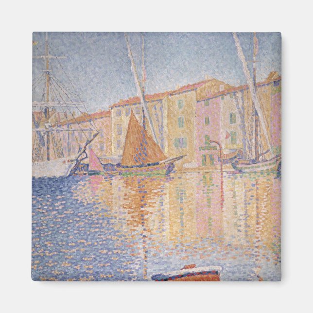 Aimant La Bouée Rouge, Saint Tropez, 1895 (Devant)