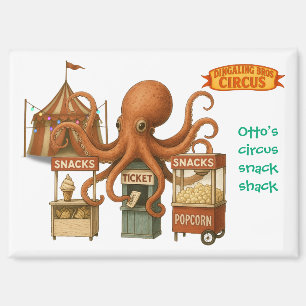 Aimant La cabane de snacks du cirque d'Otto