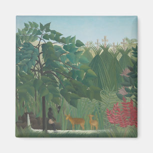 Aimant La Cascade de Henri Rousseau, Art ancien de qualit