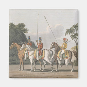 Aimant La cavalerie irrégulière, armée du Bengale 1817
