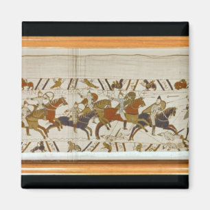 Aimant La cavalerie normande attaque l'anglais