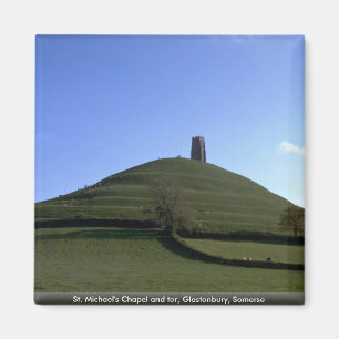 Aimant La chapelle de St Michael et le massif de roche,