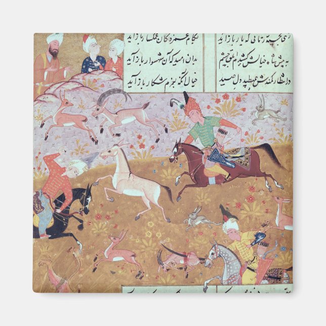 Aimant La chasse royale (Devant)