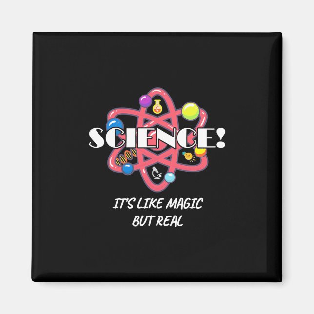 Aimant La Chimie De L'Enseignant La Science Est Comme La  (Devant)