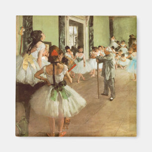 Aimant La Classe de Danse par Edgar Degas