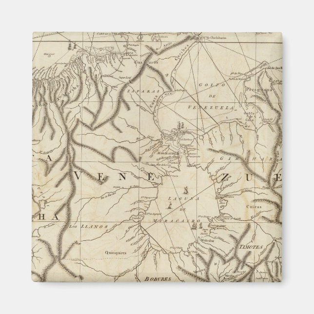 Aimant La côte de Tierra Firma de Carthagène (Devant)