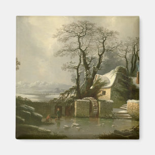 Aimant La course des moulins congelés