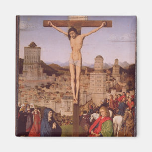 Aimant La crucifixion (huile sur le panneau)