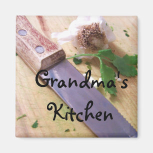 Aimant La cuisine de la grand-maman d'aimant