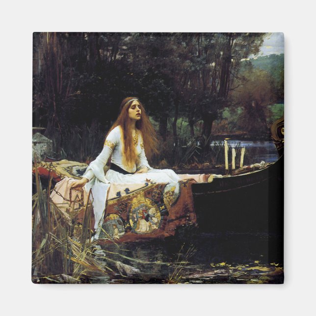 Aimant La Dame de Shallot (Devant)