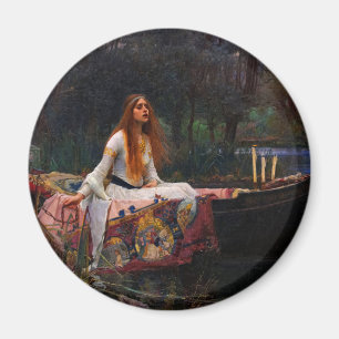 Aimant La Dame de Shalott par John William Waterhouse