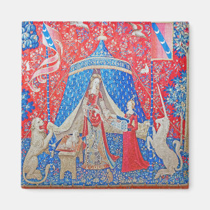 Aimant La Dame et la licorne / A Mon Seul Desir