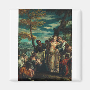 Aimant La Découverte de Moïse par Veronese Fine Art