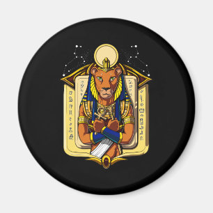Aimant La déesse égyptienne Lioness Sekhmet God Bastet