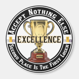 Aimant La Deuxième Place Est Le Premier Perdant