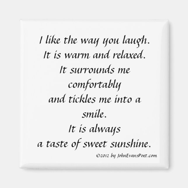 Aimant La façon dont vous riez (Devant)