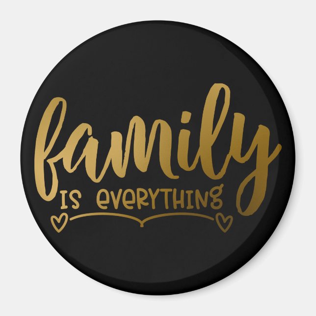 Aimant La famille est tout (Devant)