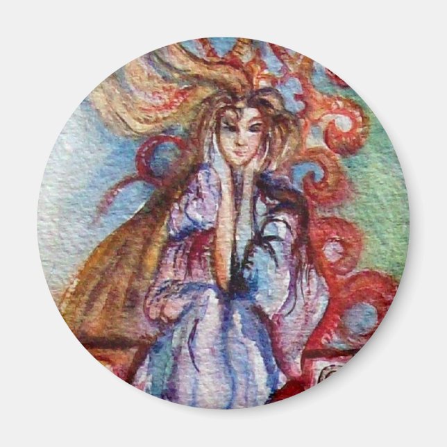 Aimant LA FEMME DU LAC, La Magie et le Mystère (Devant)