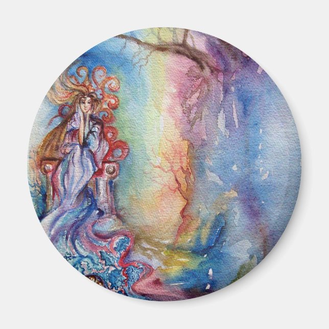 Aimant LA FEMME DU LAC, La Magie et le Mystère (Devant)