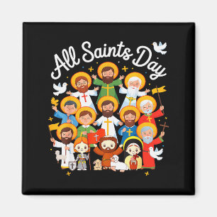 Aimant La fête de la Toussaint Enfants Catholiques St Fra